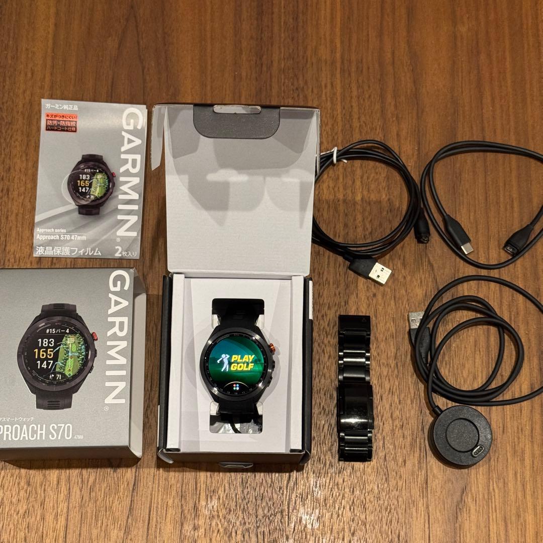 Garmin Approach S70 GPSナビ　おまけ多数
