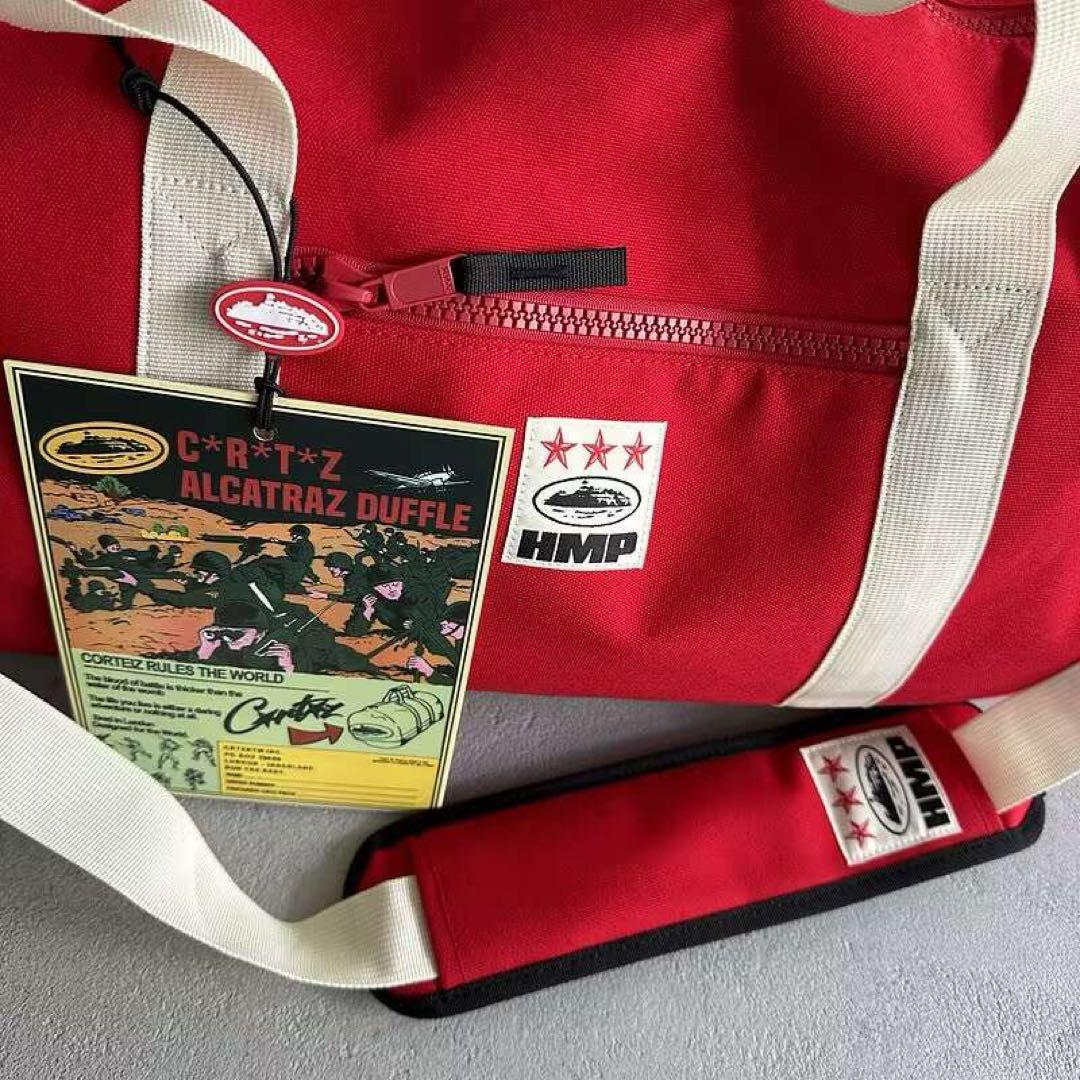 Cortez Alcatraz Duffle 赤 ボストンバッグ