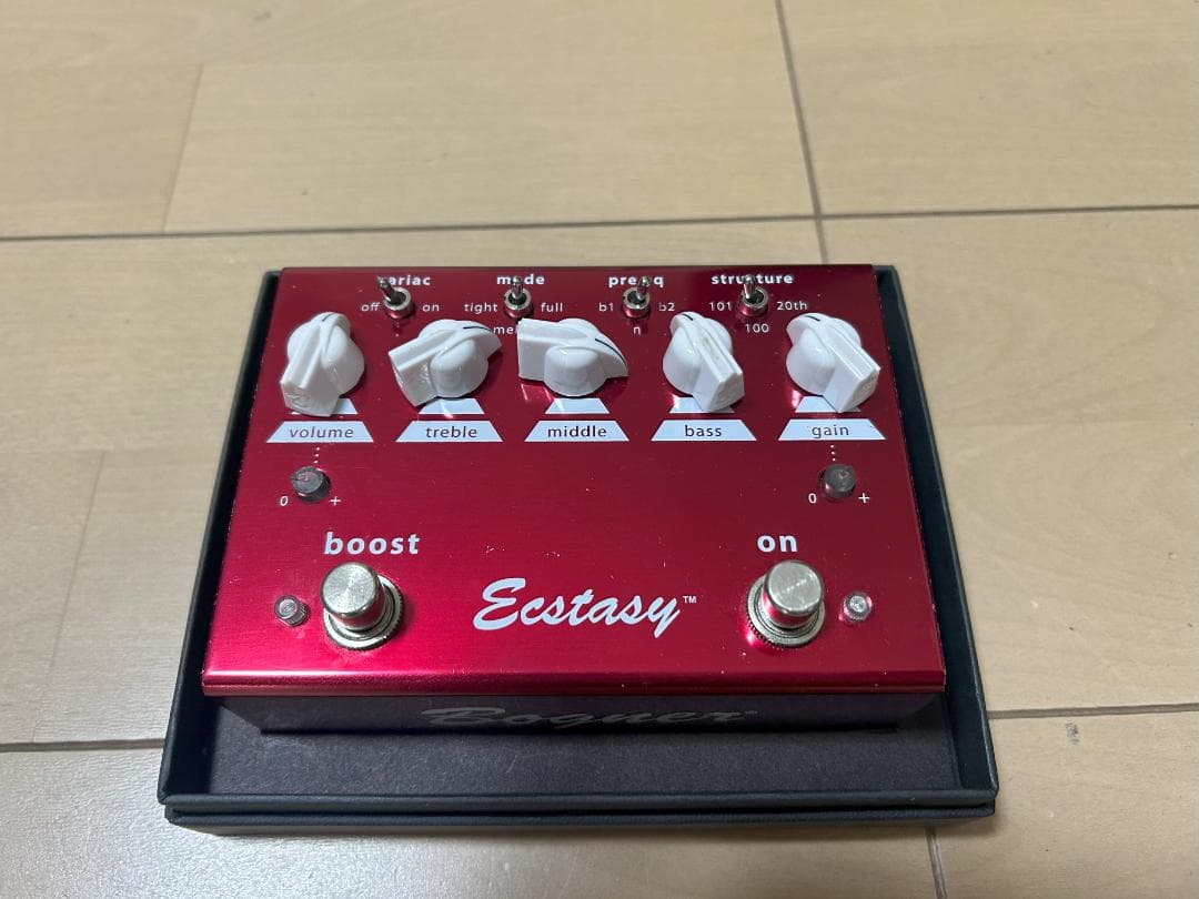 Bogner Ecstasy red　ギターエフェクター