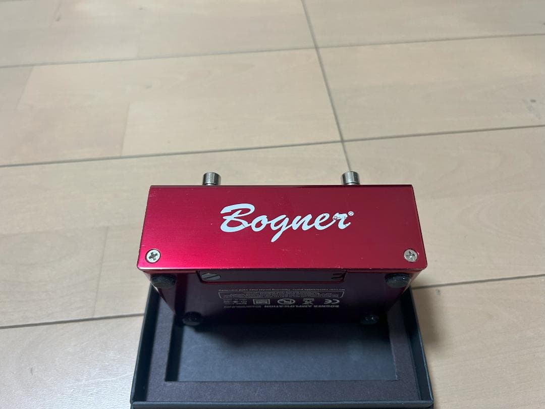 Bogner Ecstasy red　ギターエフェクター