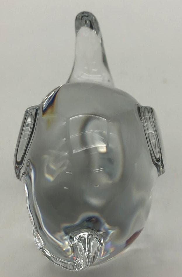 Baccarat クリスタルガラス 象の置物 r