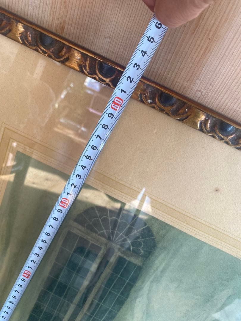 絵画 水彩画 アンティーク 額装 イギリス 1920年代 アールデコ