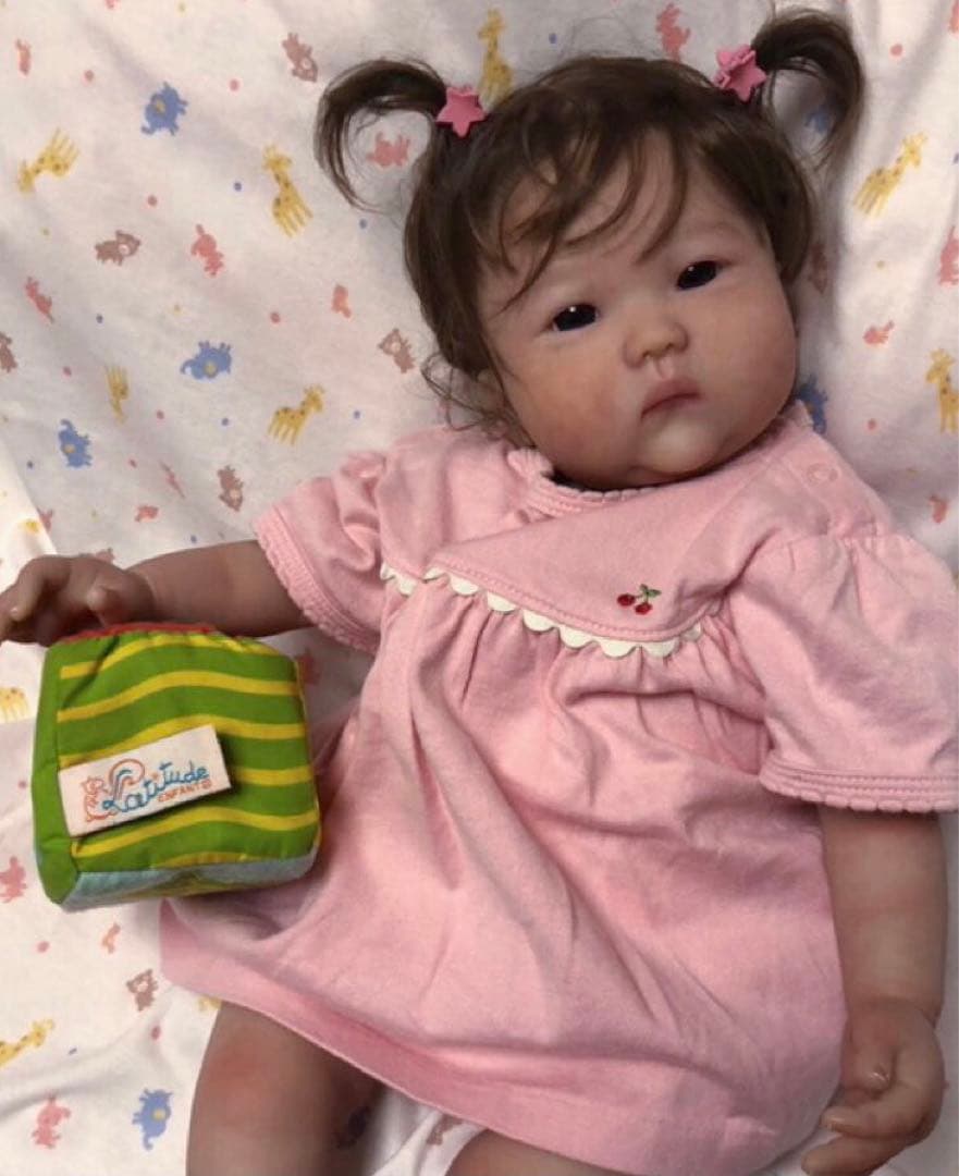 *・゜゜・*:.日本人の女の子　リボーンドール.。.:*・゜゜・*