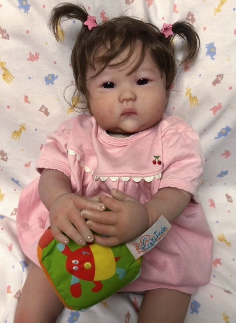 *・゜゜・*:.日本人の女の子　リボーンドール.。.:*・゜゜・*