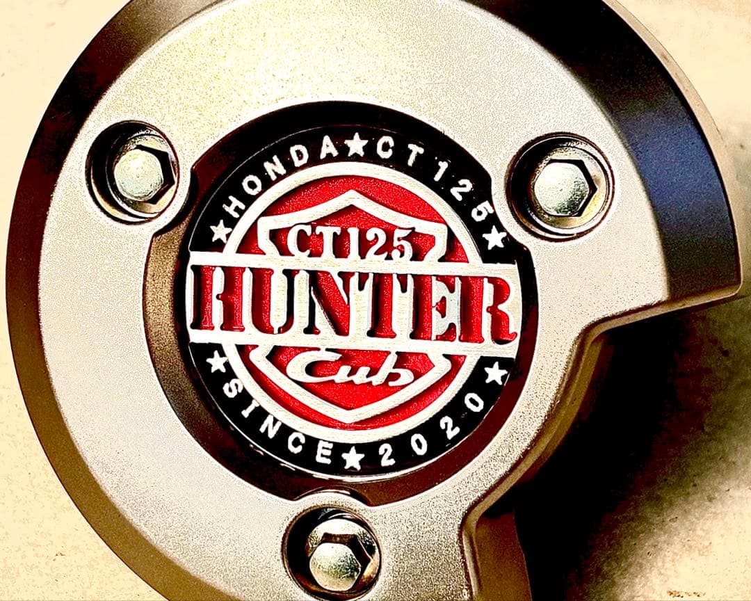 Honda CT125 HUNTER ポイントカバー クランクケースカバー