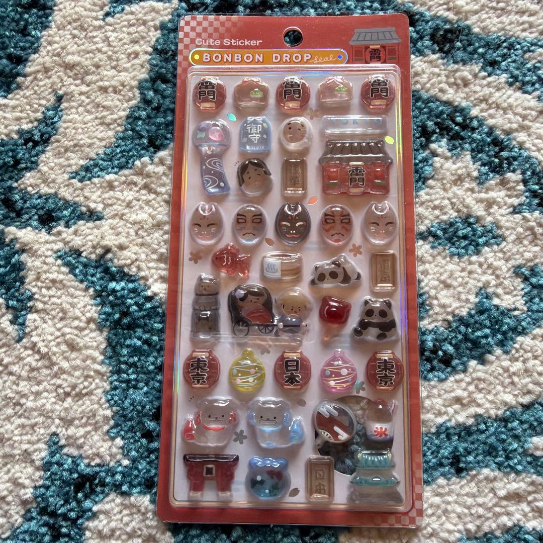 BONBON DROP シール 和柄