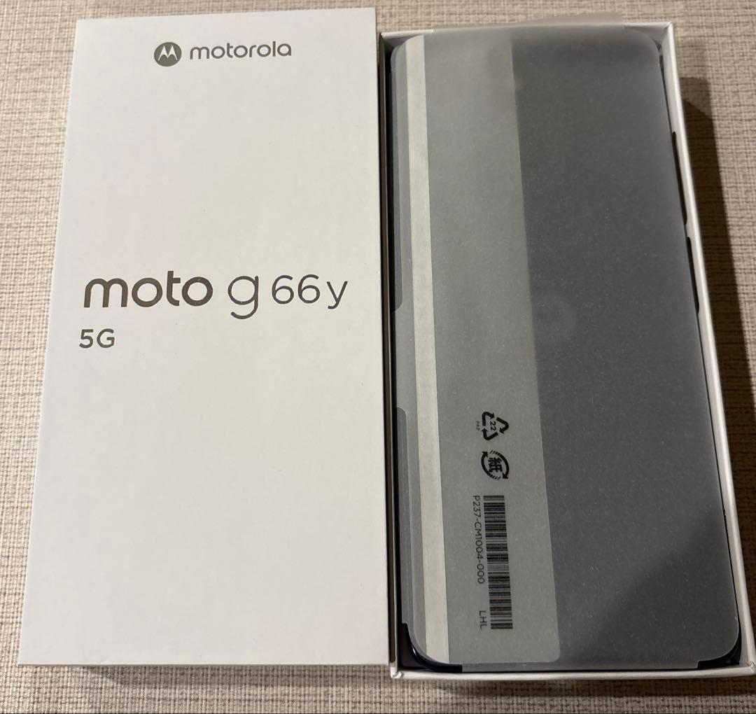 moto g 66y 5G ブラックオイスター