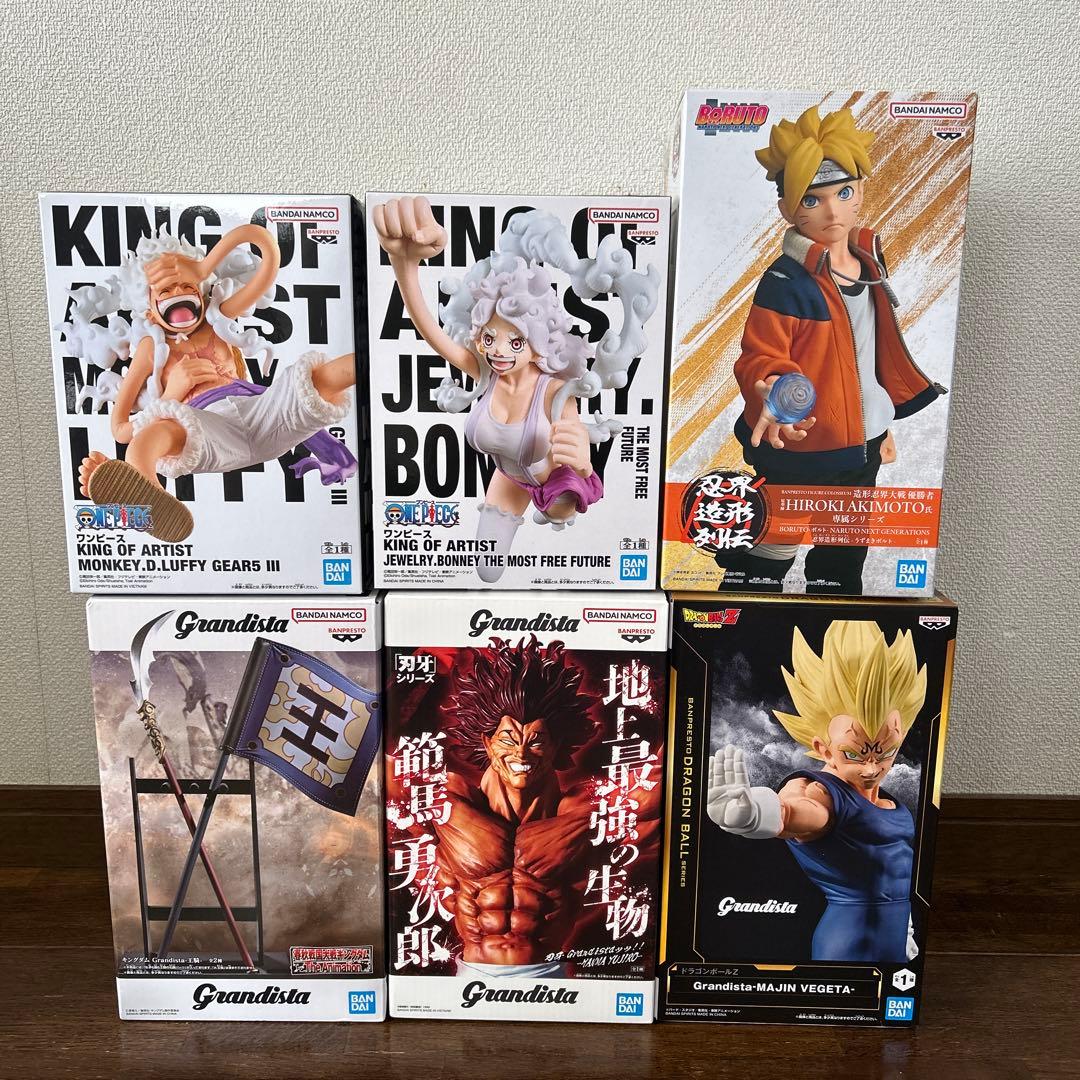 プライズフィギュア　まとめ売り　6体