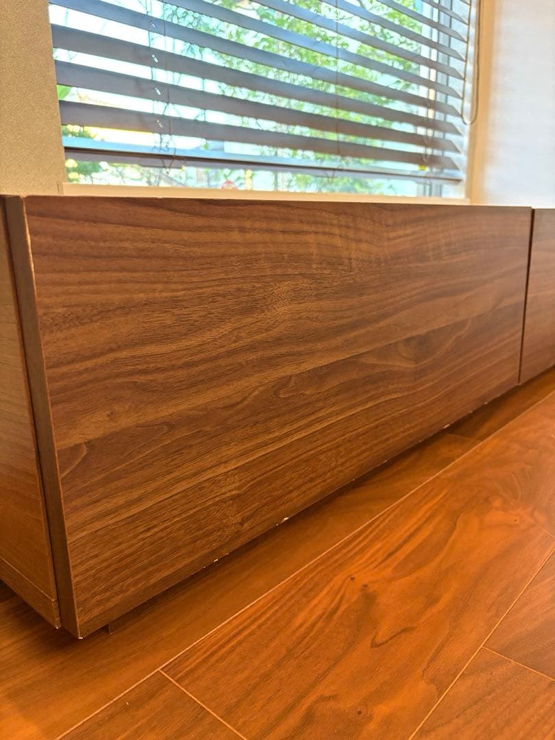 【LOWYA】幅140cm 日本製 ステンレス天板 ローボード テレビ台