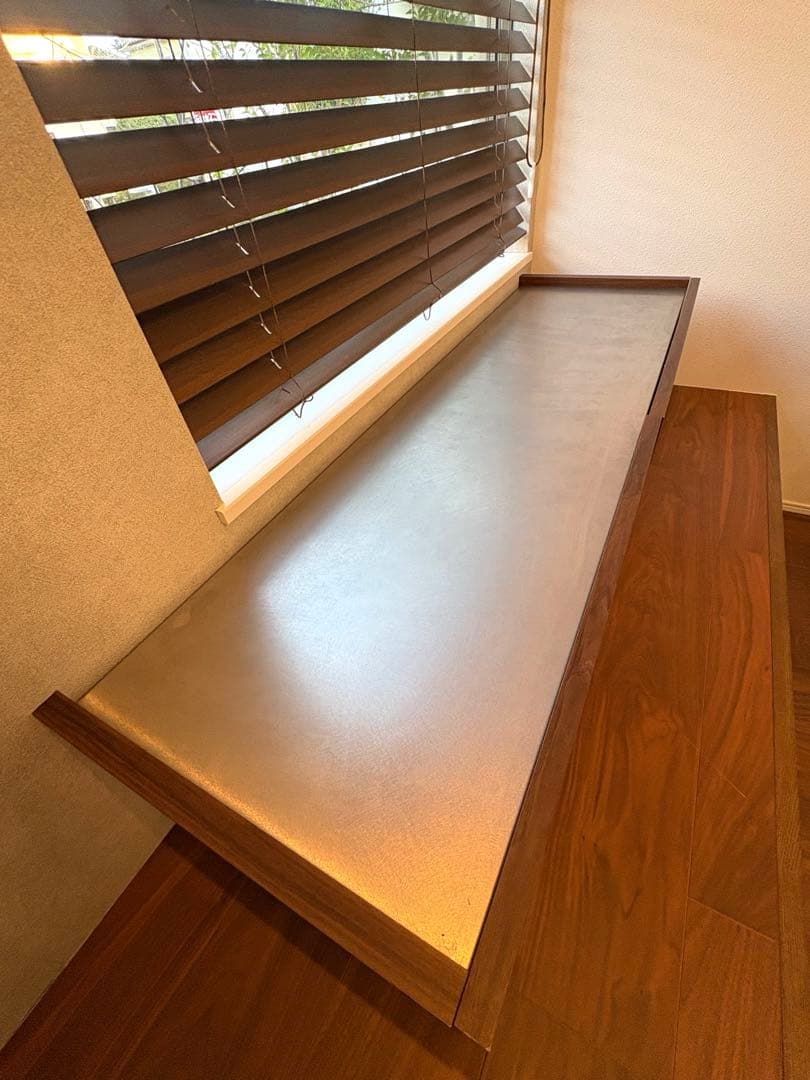 【LOWYA】幅140cm 日本製 ステンレス天板 ローボード テレビ台