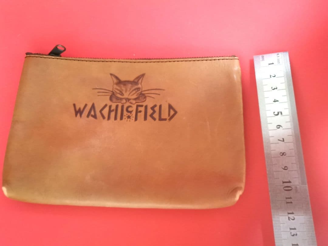 WACHIFIELD レザー ポーチ &ヘアゴム 2点セット猫のダヤン昭和