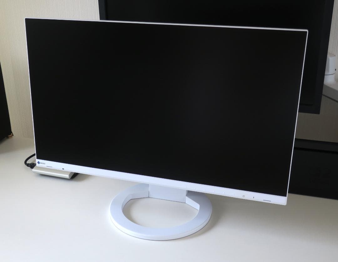 EIZO FlexScan EV2480-ZWT（23.8型1920×1080)