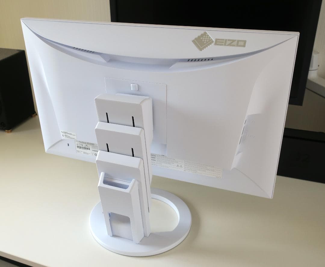 EIZO FlexScan EV2480-ZWT（23.8型1920×1080)