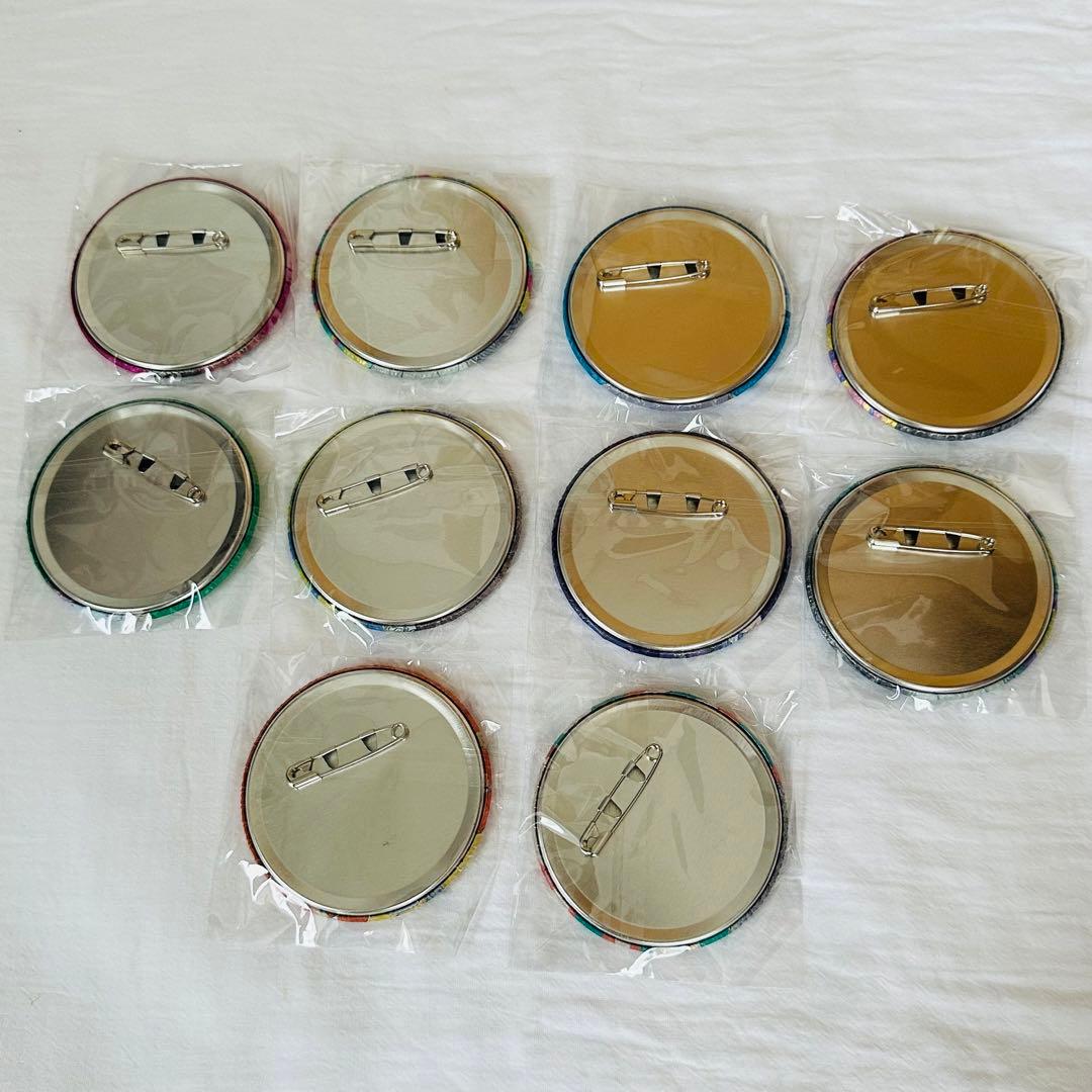 モブサイコ100 塩中文化祭 霊幻 霊幻新隆 ホログラム缶バッジ