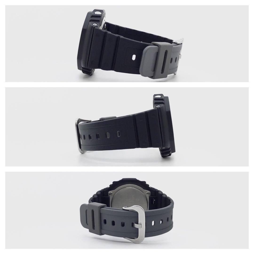 【中古美品】G-SHOCK 腕時計 GA-2100FL 青 黒 グレー A795