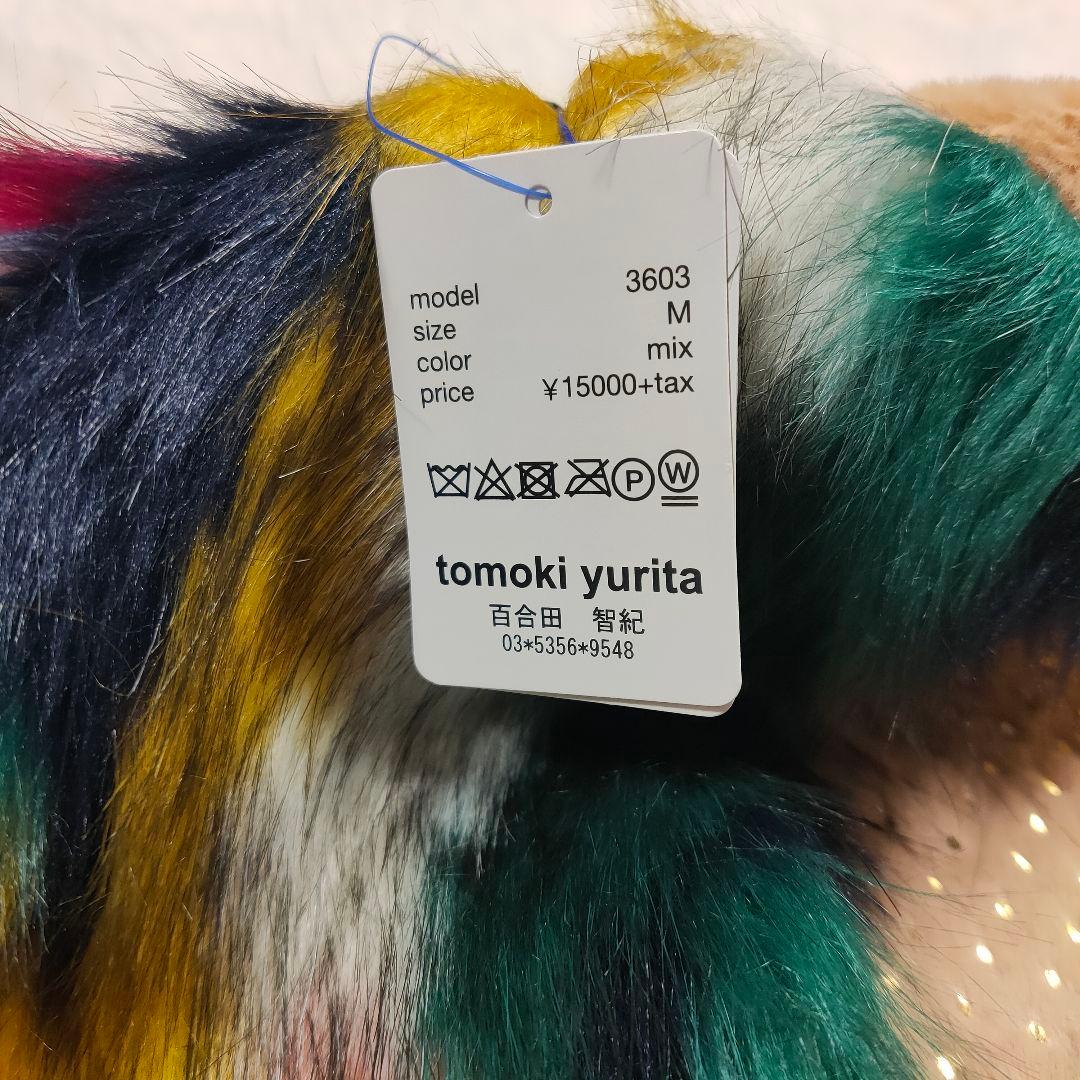 【新品タグ付き】tomoki yurita異素材ミックス スヌード リアルファー