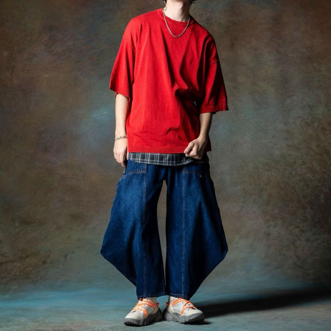 たか 様glamb Kite Shaped Denim カイトシェイプト L.