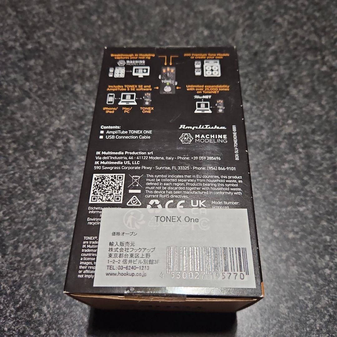 TONEX ONE ギターエフェクター