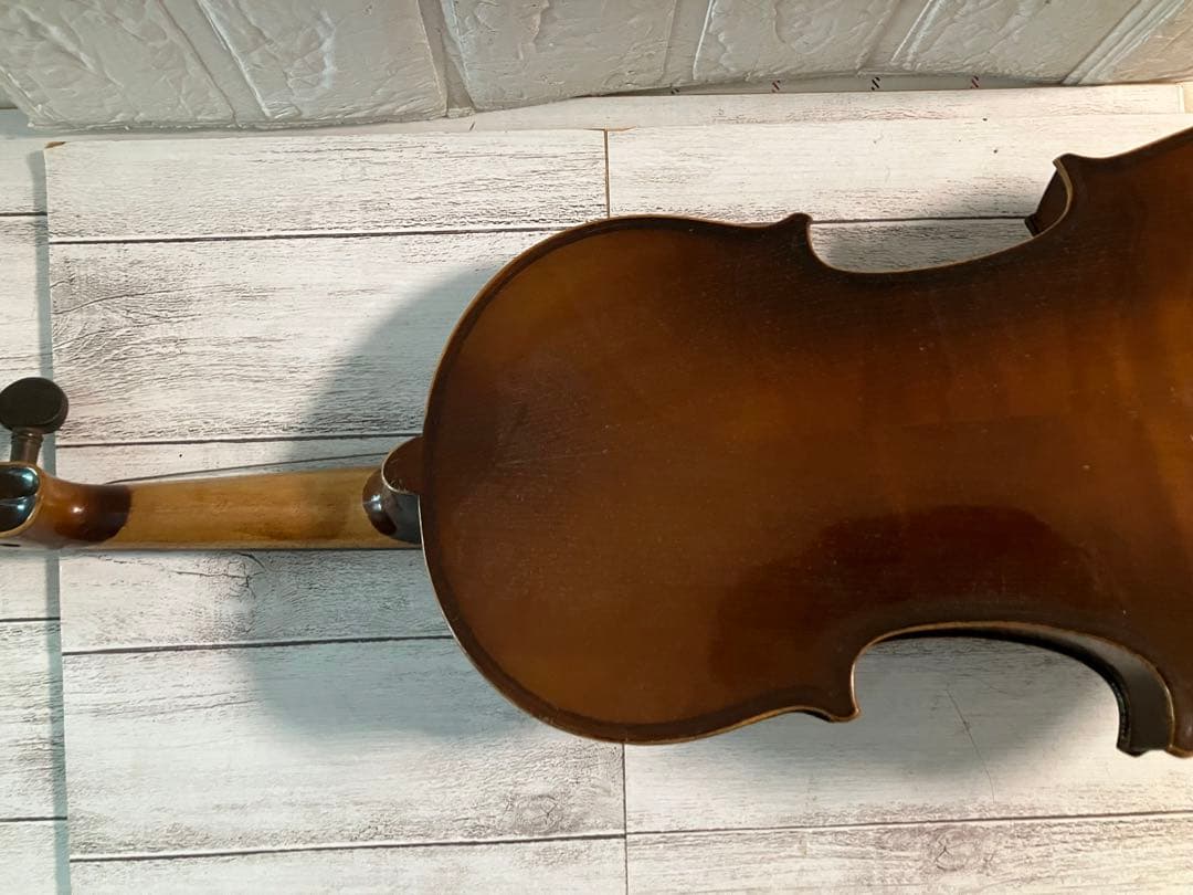 木製ブラウンバイオリン本体