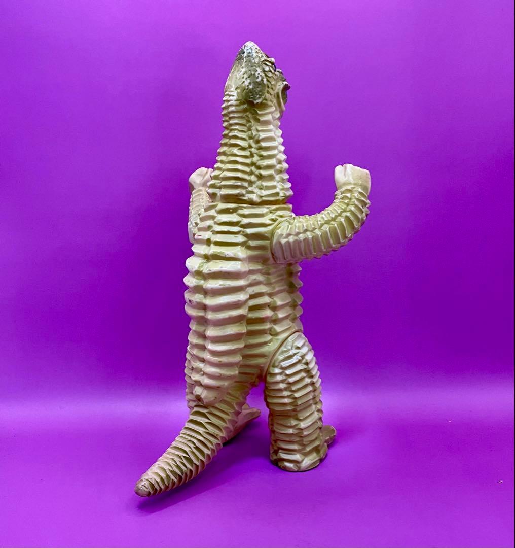 マルサン初期 レッドキング 美品 ソフビ人形 首は接着ブルマァクM1号ドクロ怪獣