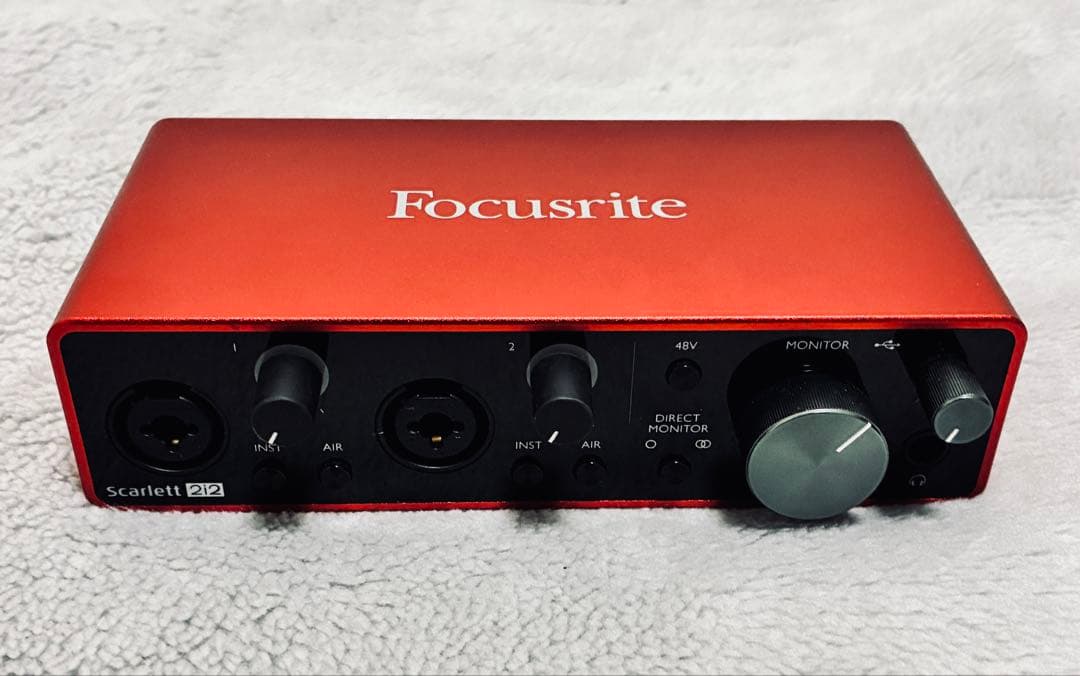 【ちょきりん】Focusrite Scarlett 2i2 Gen3