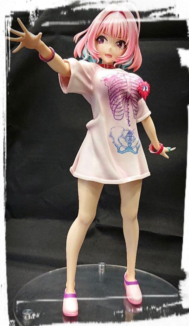 夢見りあむ フィギュア ポリゴノイズ アイドルマスター ガレキ ワンフェス