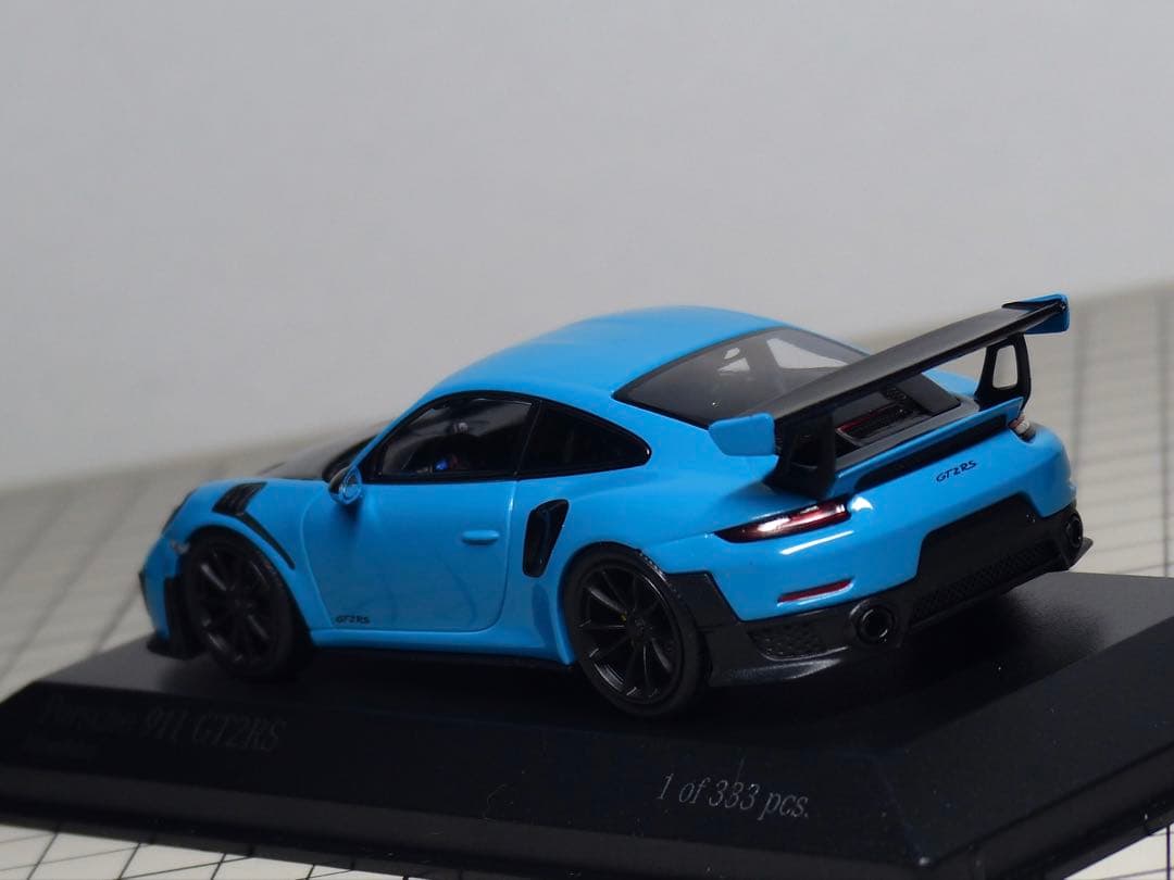 MINICHAMPS ミニチャンプス 991.2 GT2RS マイアミブルー