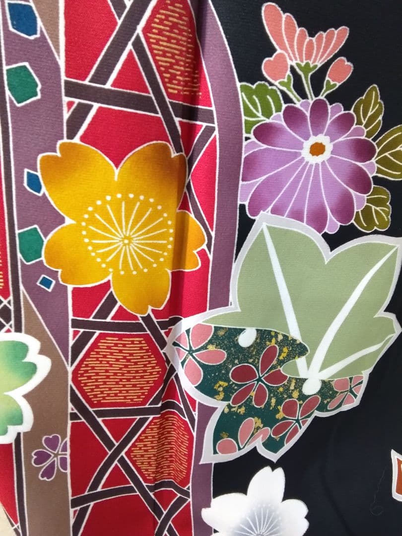 振袖フルセット、正絹振袖成人式、重ね衿、帯揚げ帯締め、西陣袋帯、長襦袢