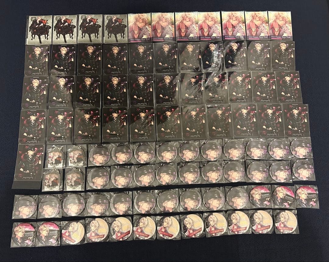 BAD MEDICINE バディスン 葛葉翔 缶バッジ ブロマイド