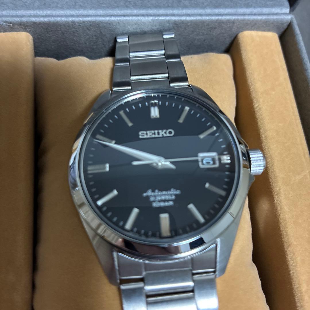 SEIKO SZSB012 ブラック　自動巻き腕時計