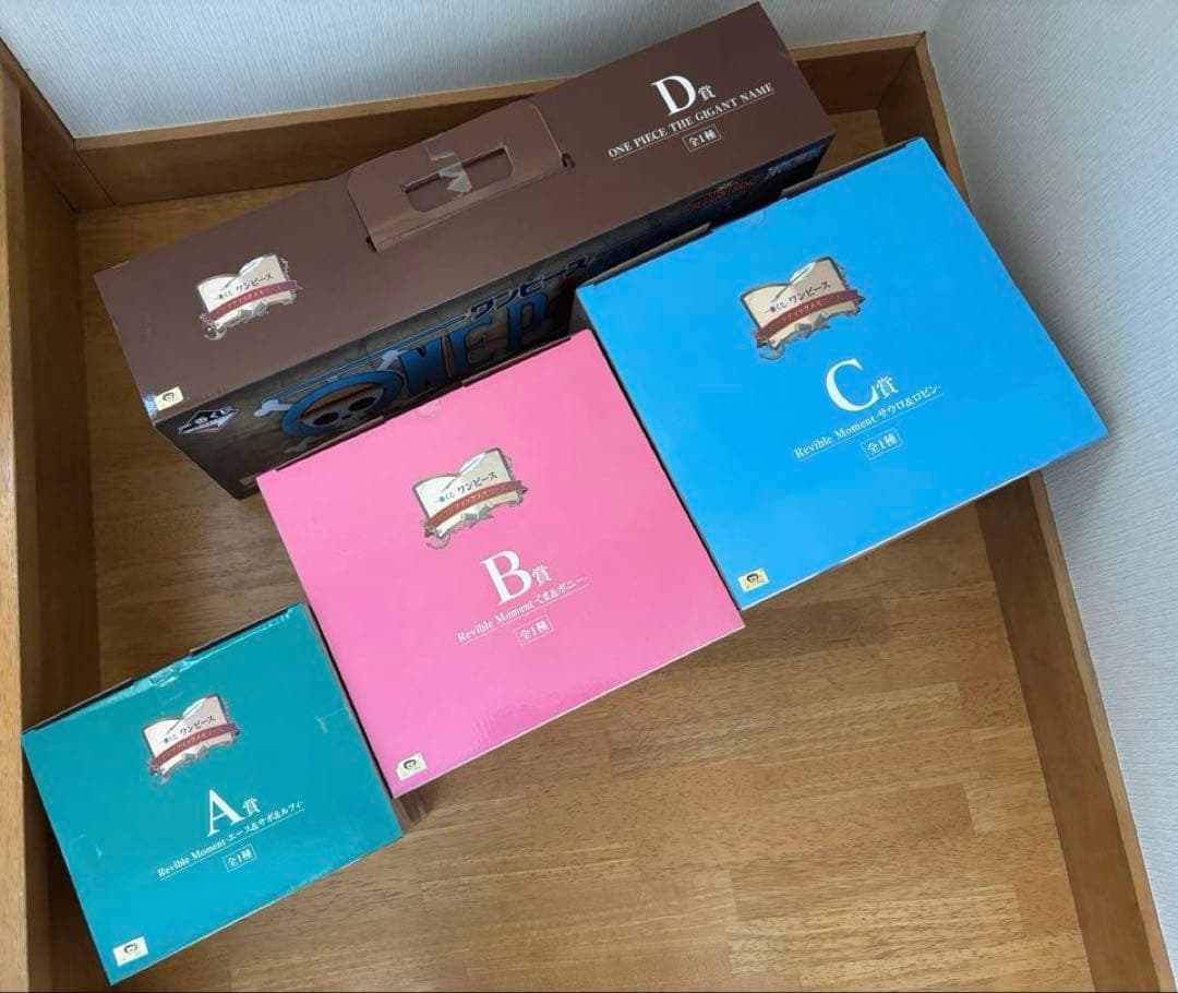 一番くじ ワンピース ドラマティックメモリーズ　A賞 B賞C賞D賞　フィギュア