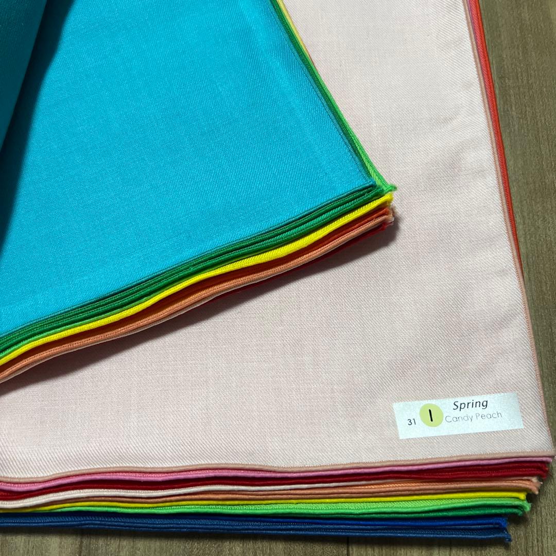 【美品】パーソナルカラー診断 カラードレープ 160色 綿 ラピスアカデミー