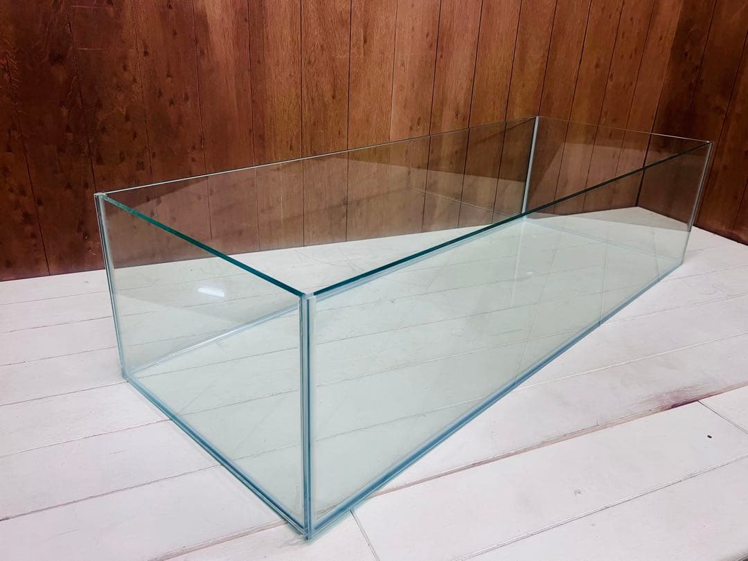 1台のみ　大型フラットサイズ　1200Ｘ450Ｘ300㎜水槽