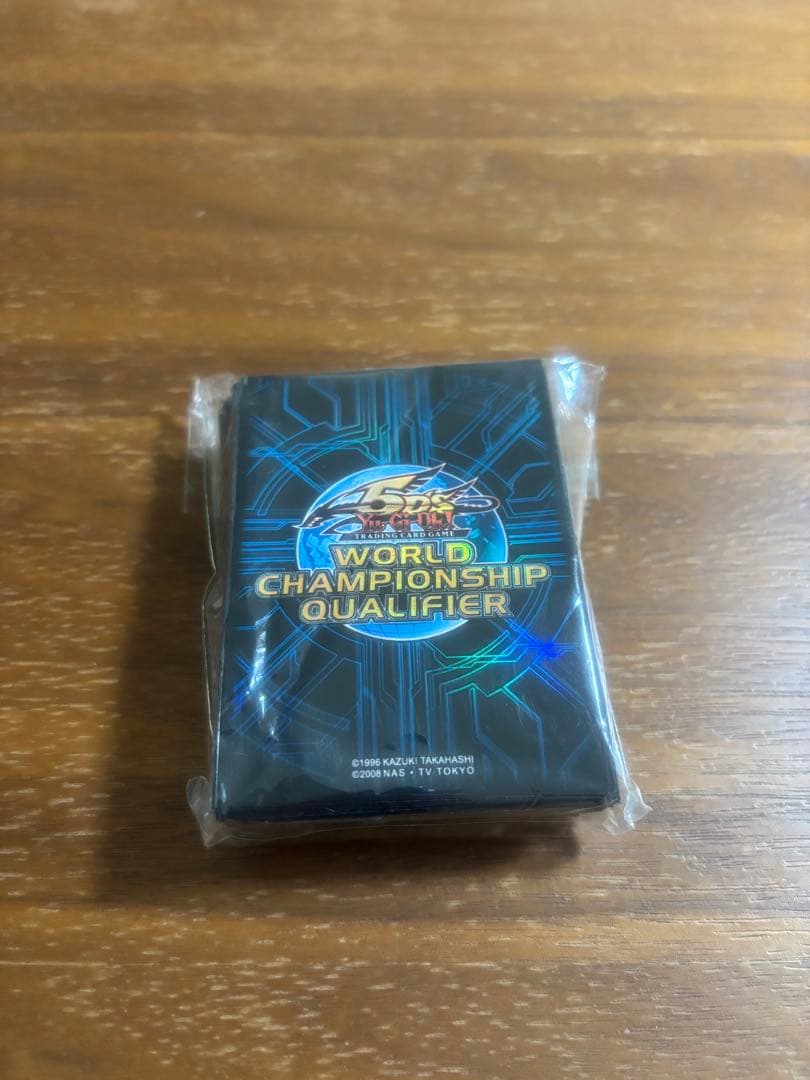 遊戯王　WCQ2010 スリーブ　青　80枚