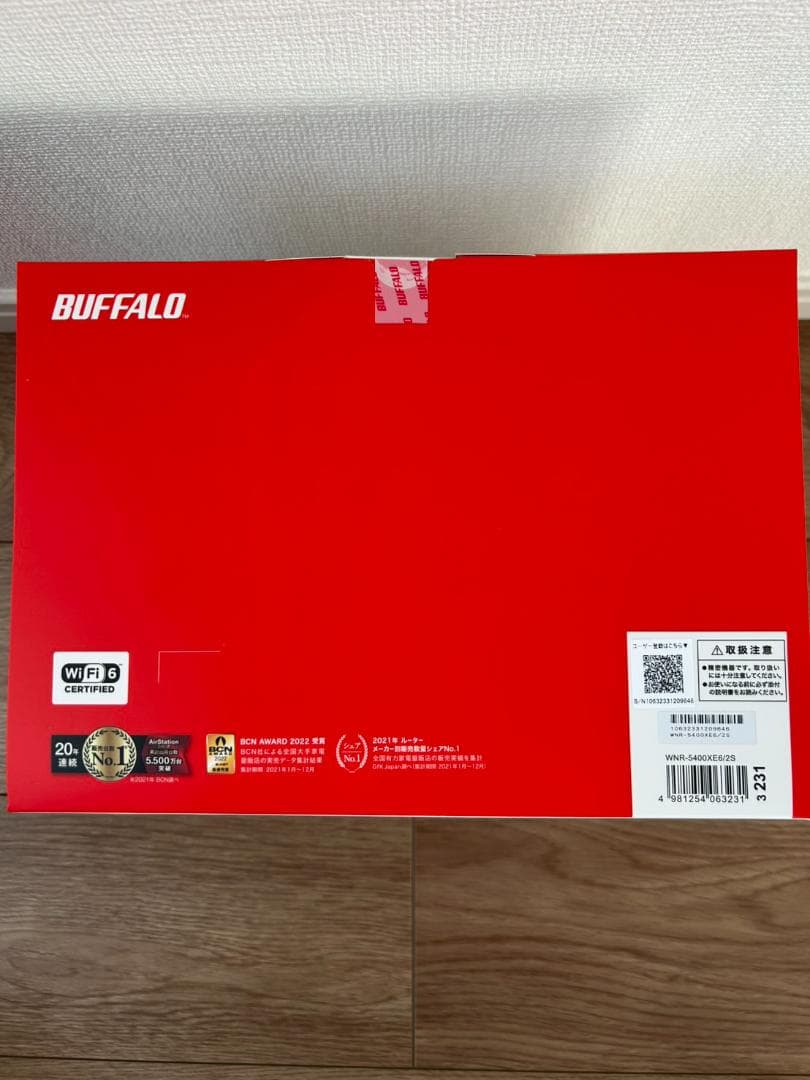 新品 BUFFALO バッファロー ルーター WNR-5400XE6/2S
