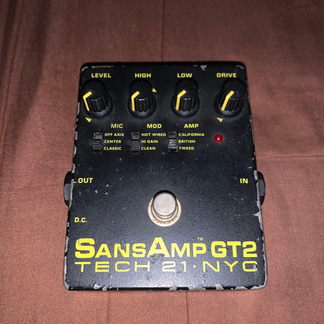 Tech 21 SansAmp GT2 ギターエフェクター
