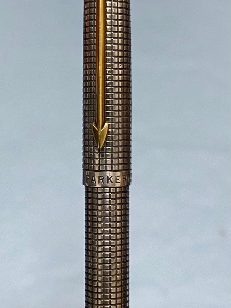 パーカー　ボールペン　スターリングシルバー