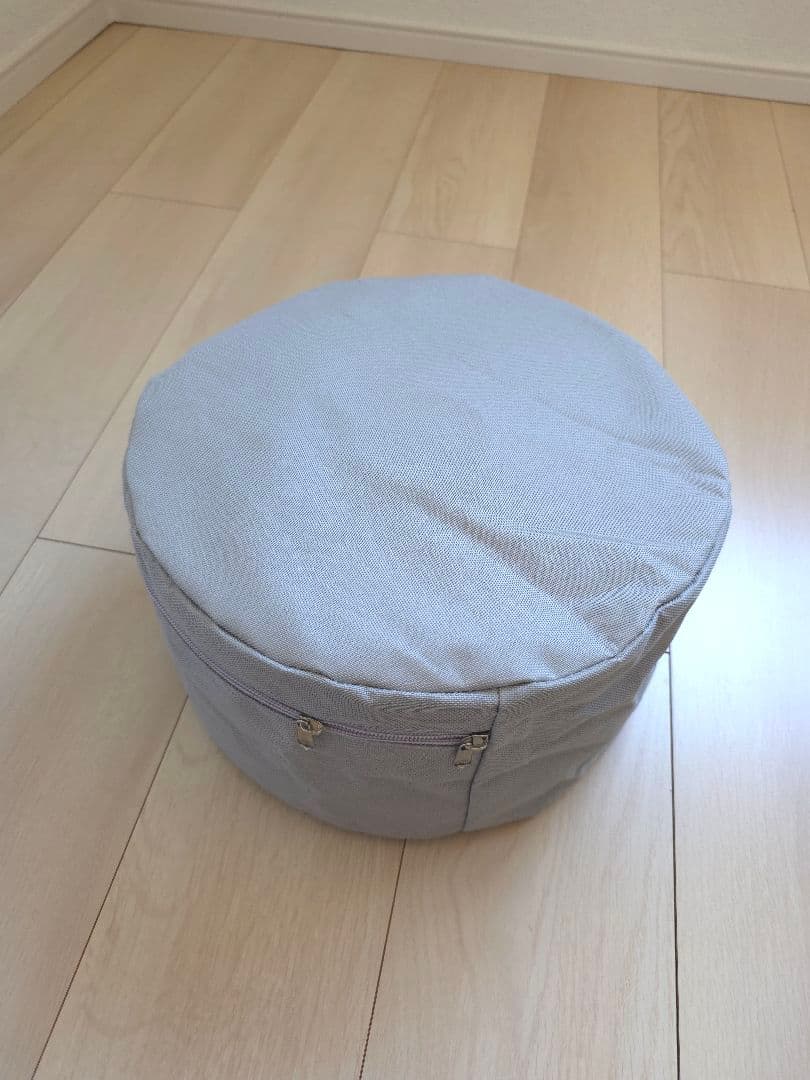 ニトリ　コードレス　コンパクトに折りたためるDCモーター扇風　ホワイト