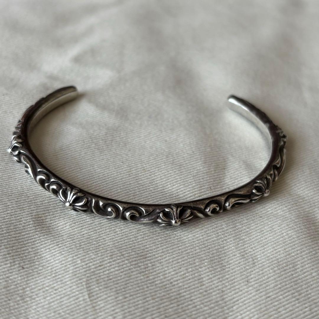 クロムハーツ Chrome Hearts SBT バングル シルバー 925 M