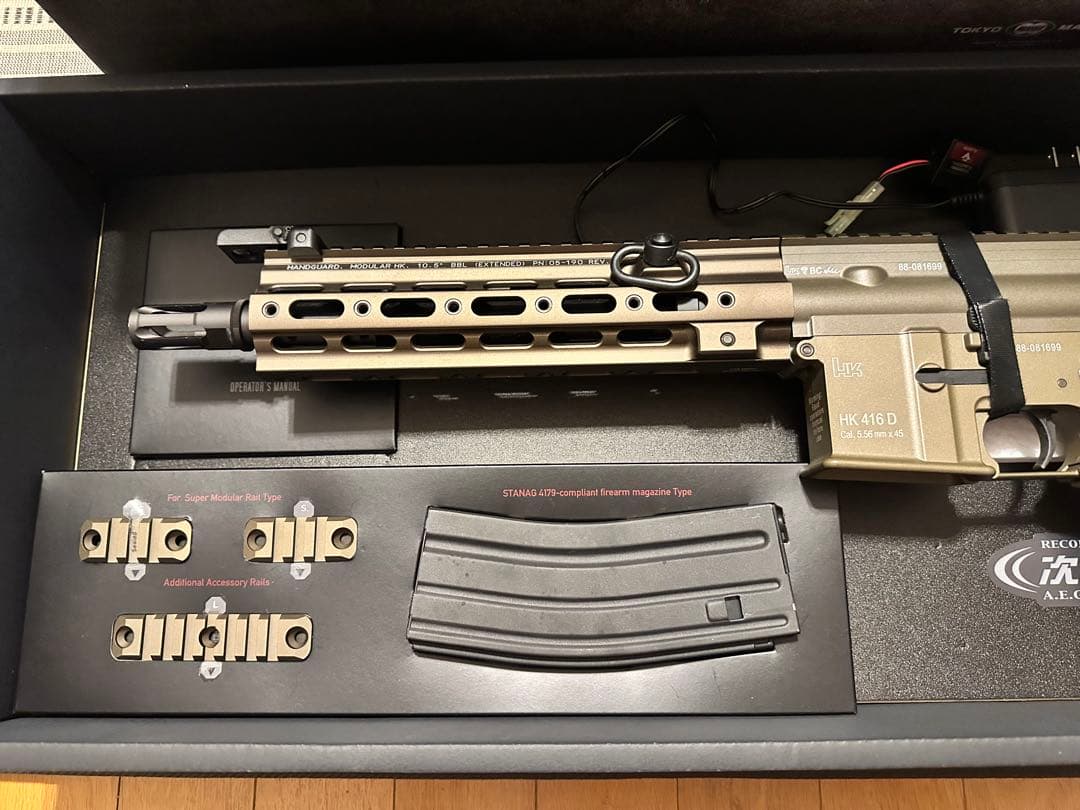 「美品」東京マルイ　HK416D デルタカスタム　動作確認済み