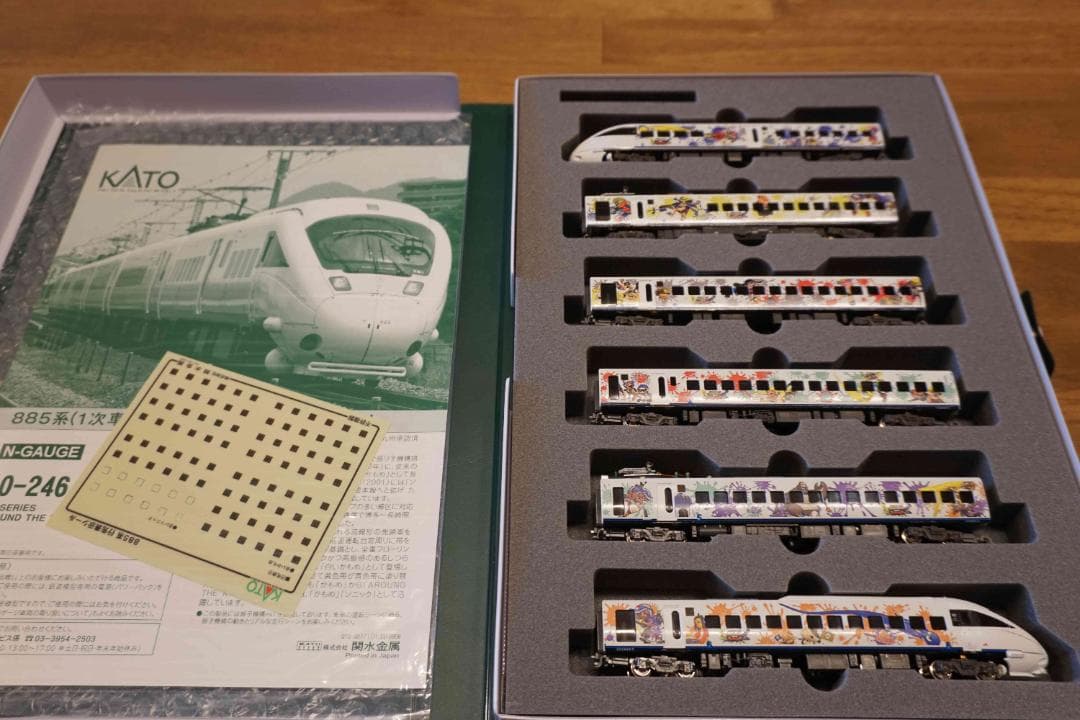 KATO 885系 「スプラトゥーン3」ラッピング仕様 ＳＭ-6編成 6両セット