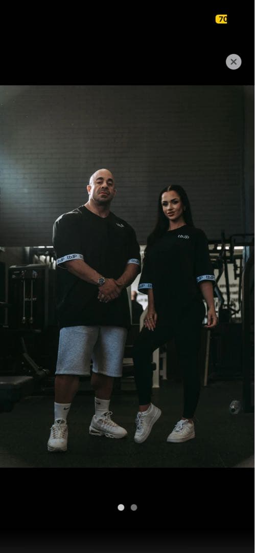 tbjp tシャツ　ブラック xl