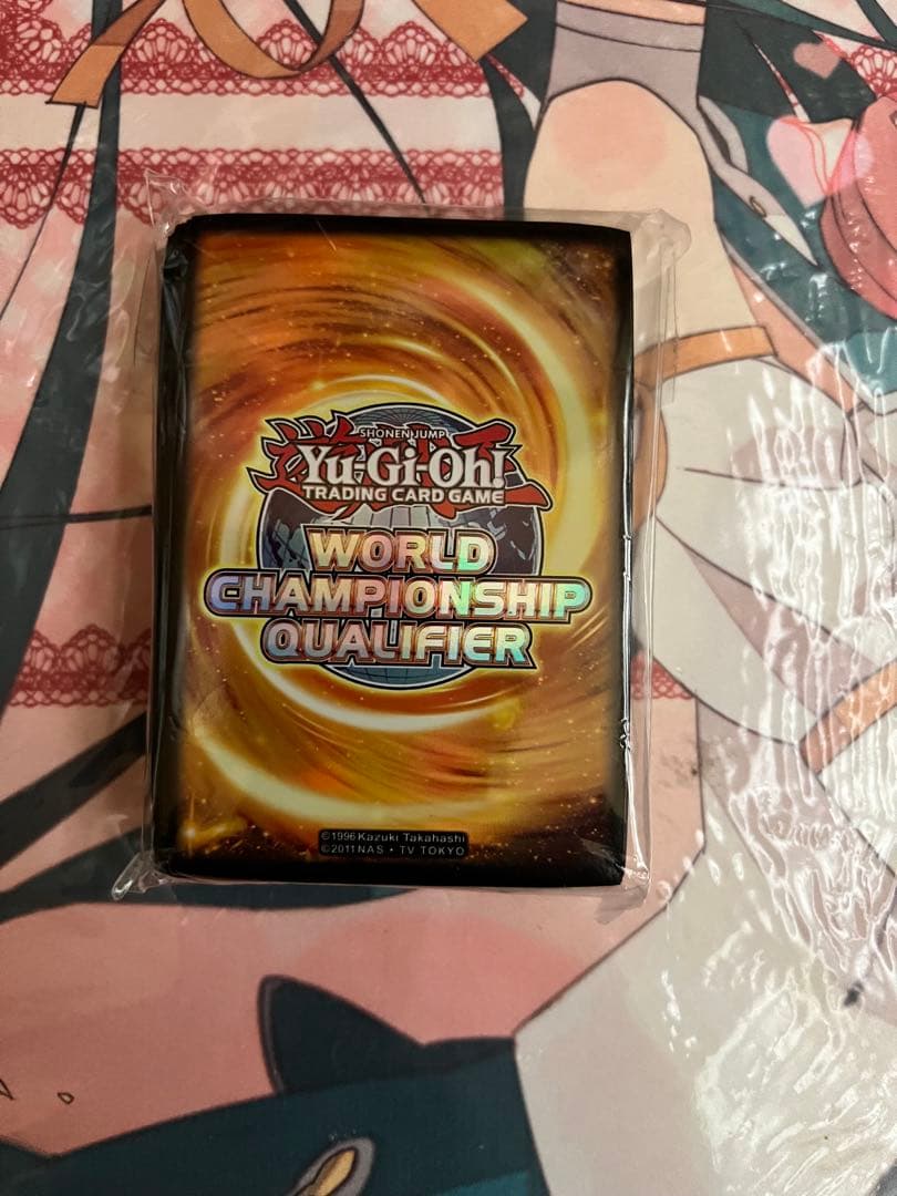 遊戯王 WCQ 2015 スリーブ 未開封 黄色 イエロー