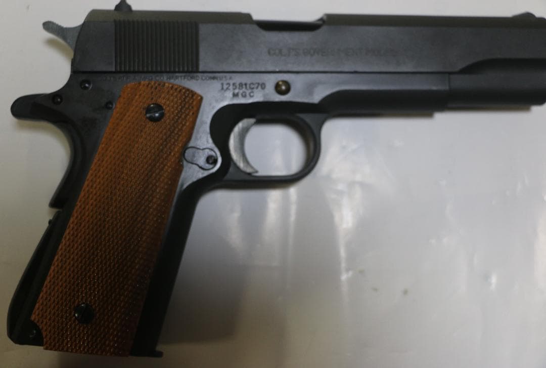 MGC　ＨＷ樹脂製モデルガン コルト ガバメント ＭＫⅣ／シリーズ７０　合法品