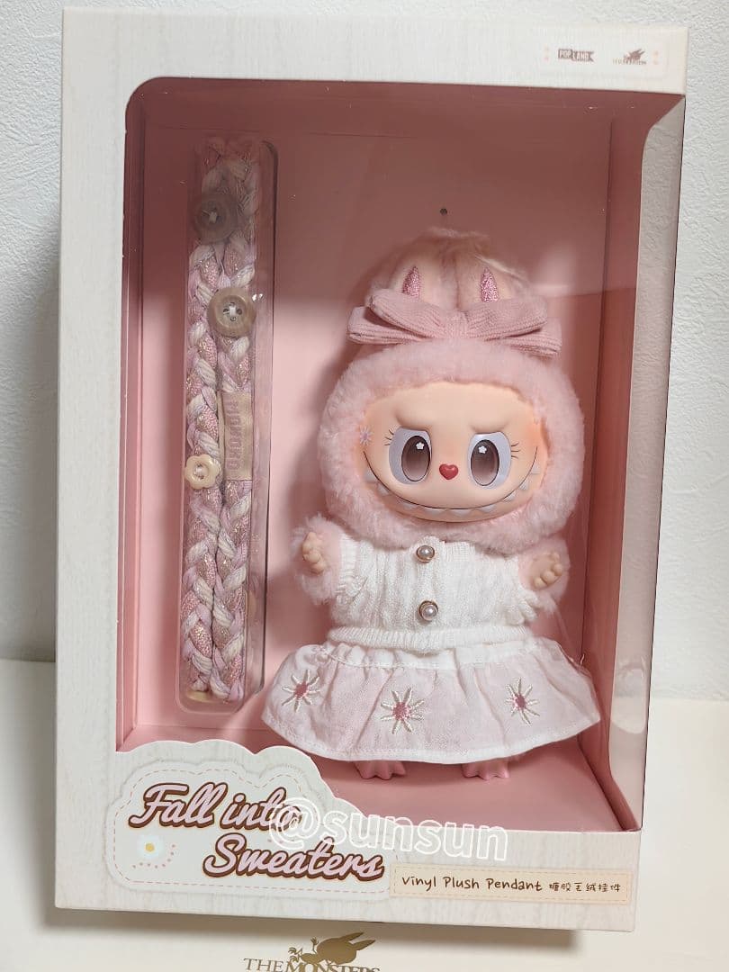 ミ*ん様 POPMART MOKOKO 新作 毛玉パーティー ラブブ ぬいぐるみ