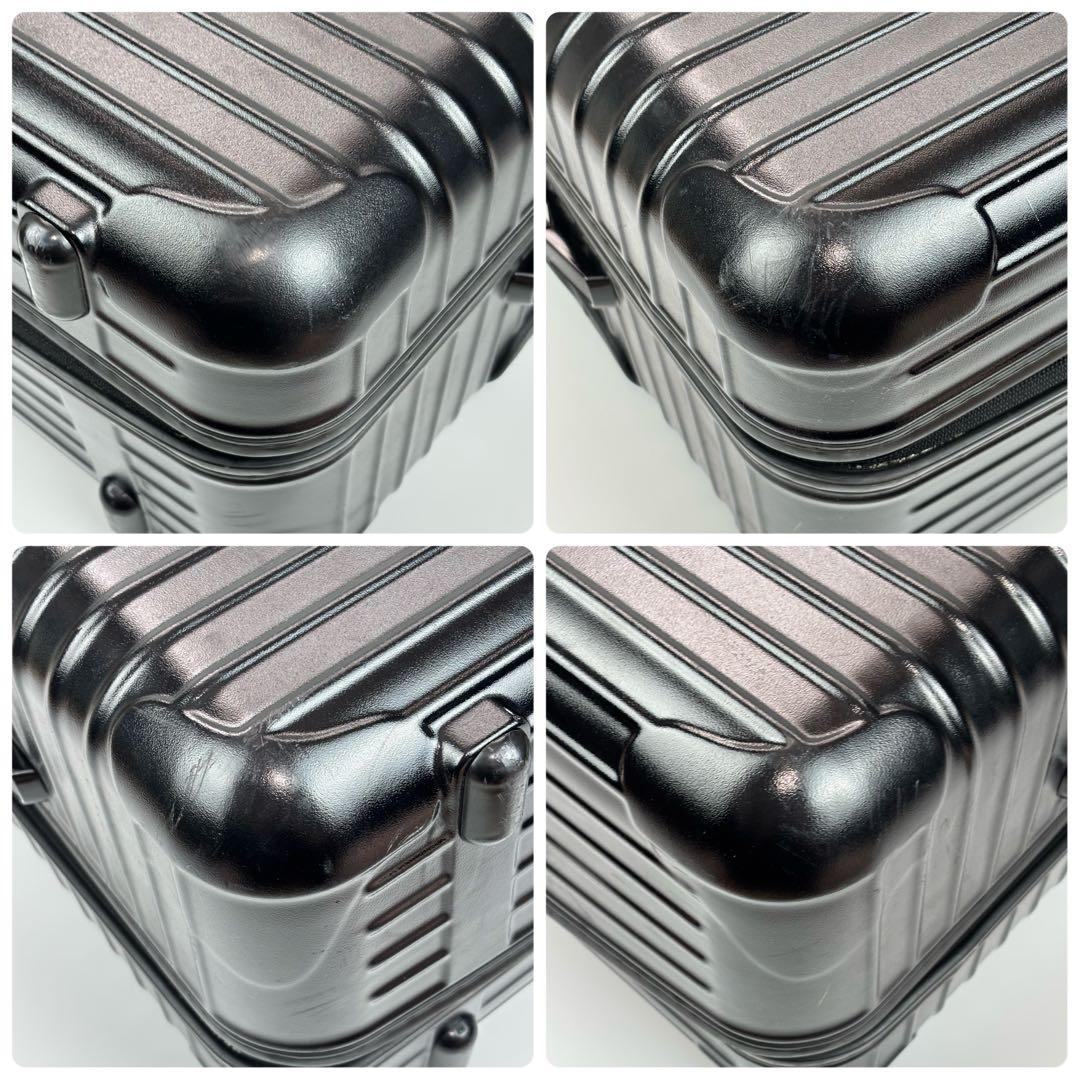 リモワ サルサ 98L キャリー スーツケース マットブラック 2輪 大容量 黒