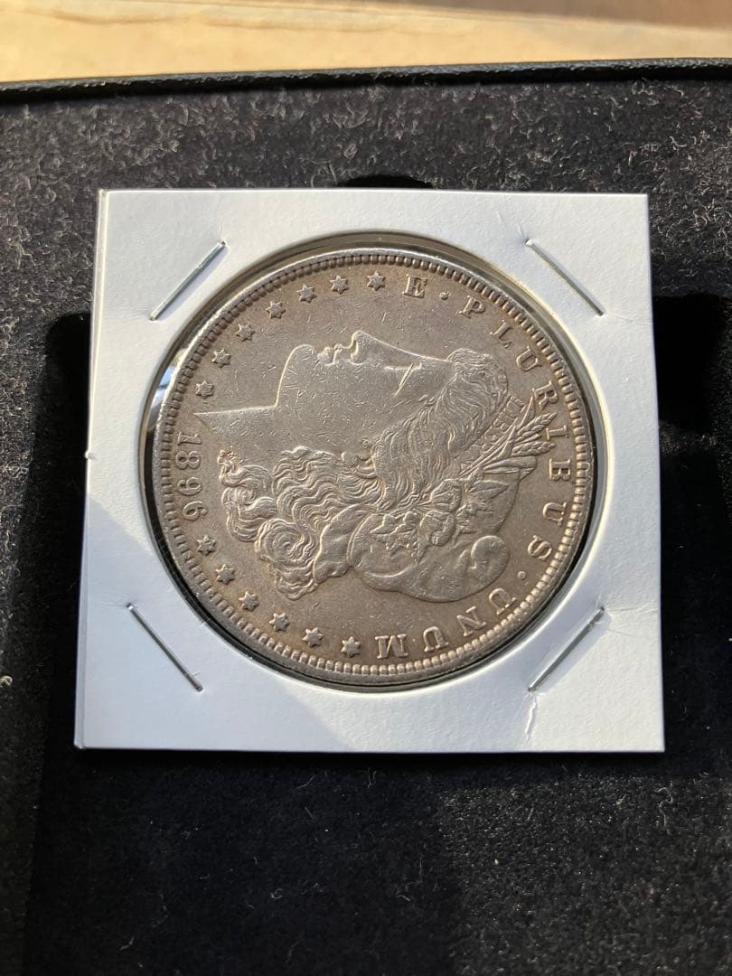 モルガンダラー銀貨　アメリカ　1896年