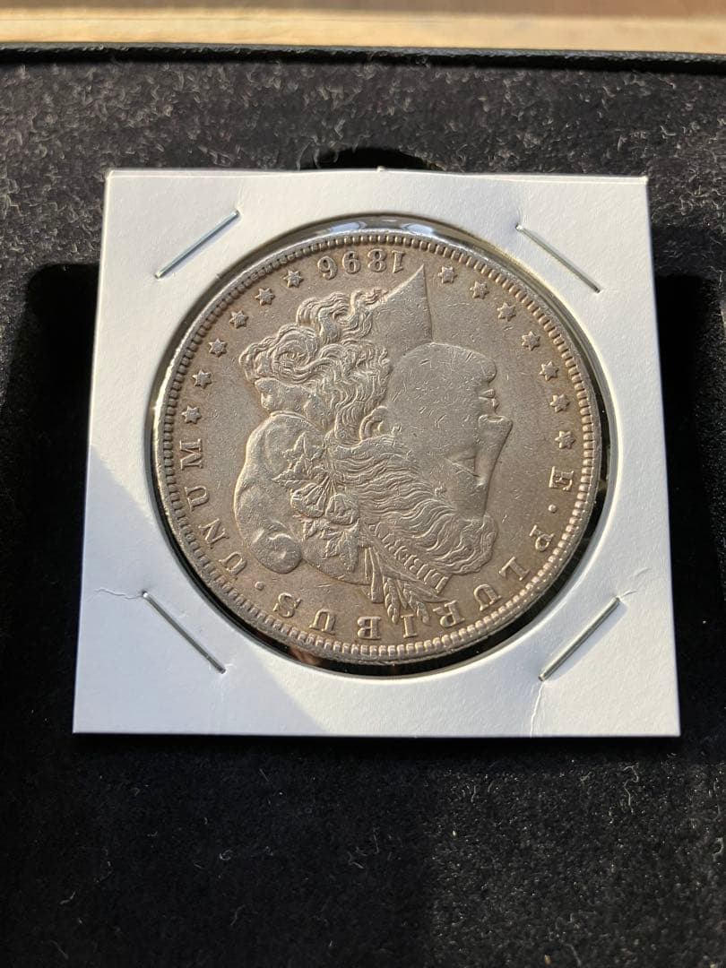 モルガンダラー銀貨　アメリカ　1896年