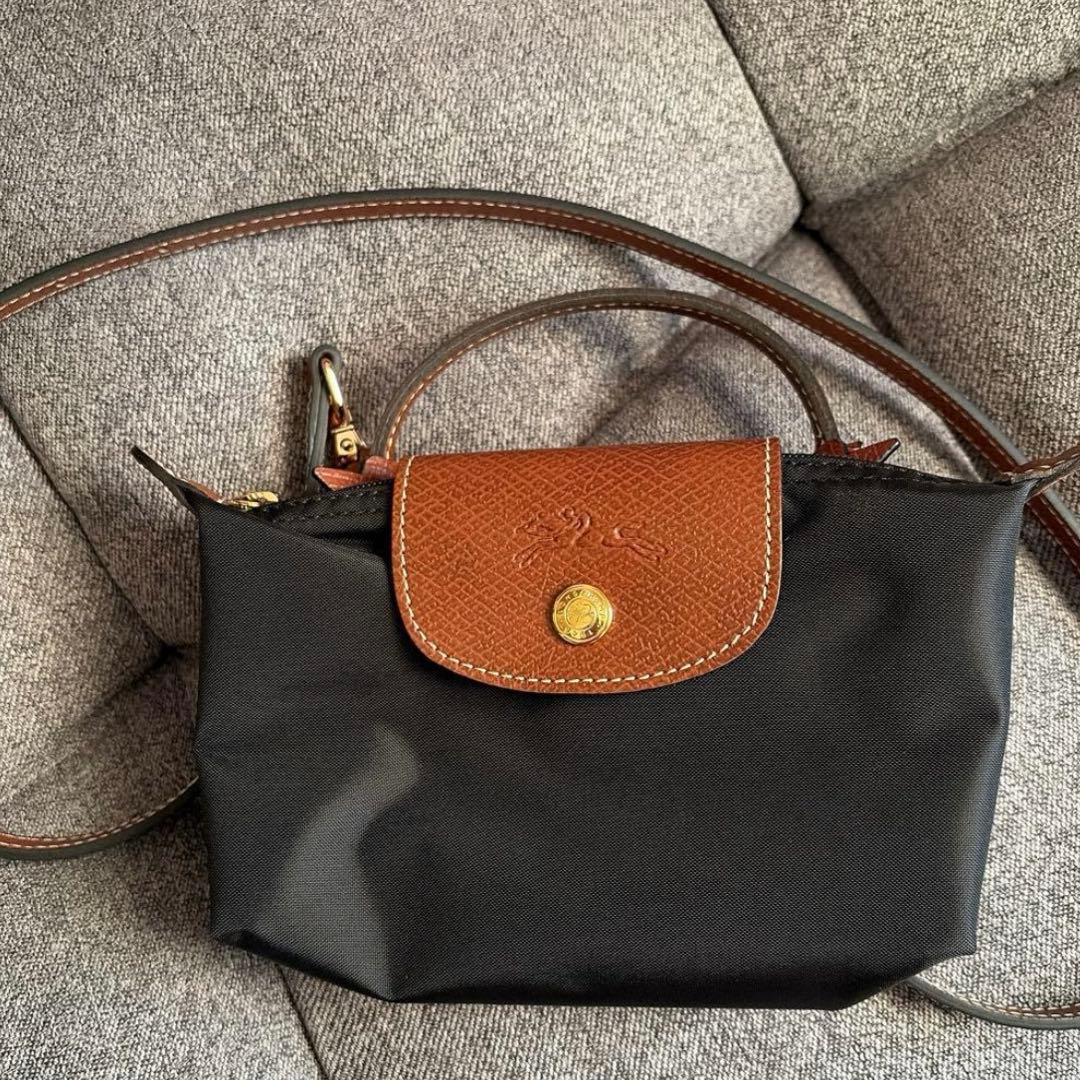 ル プリアージュ® オリジナル ハンドル付きポーチ ブラック