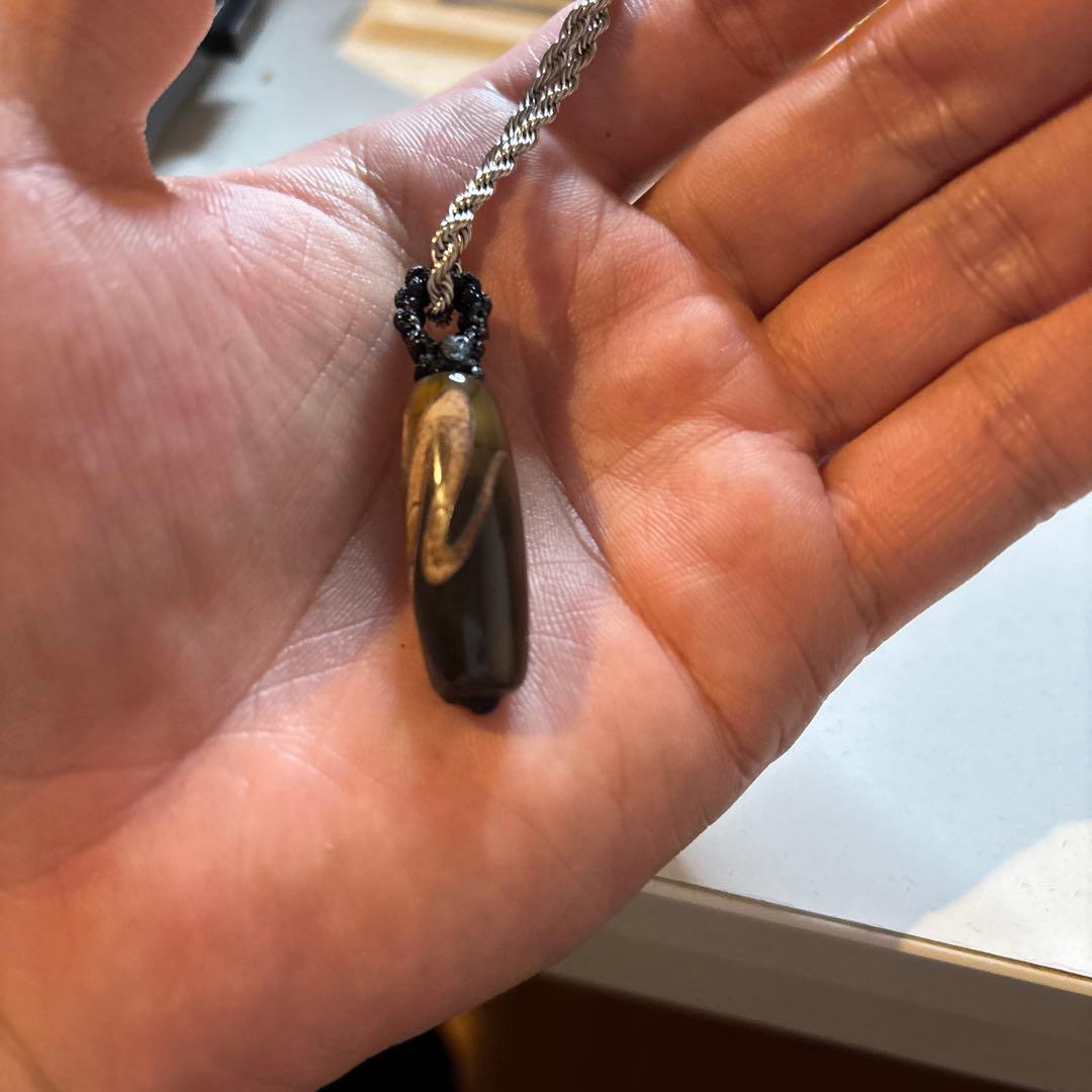 キキララさん専用　白蛇龍紋天珠たん！珍しい！